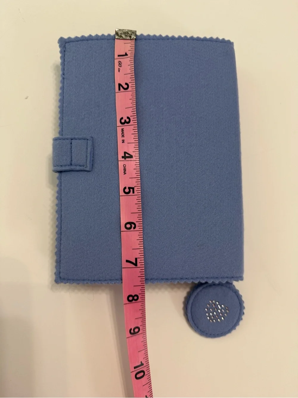 GAP Girls Soft Blue Fabric Cover Agenda, Project and Calendar Notebook